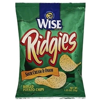 Wise Loaded Chili Cheese Dog Flavored Potato Chips Allergy and